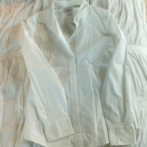 Jcrew white business top